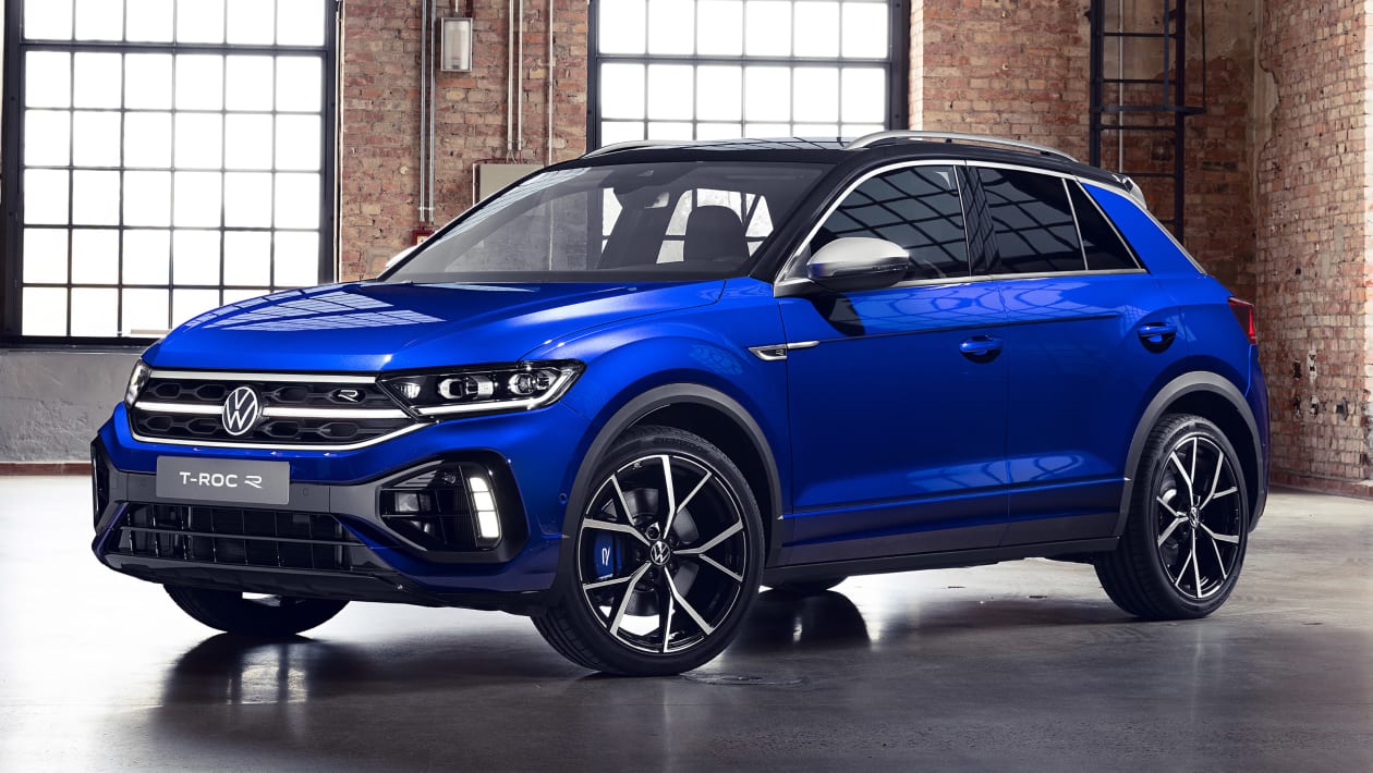 New facelifted Volkswagen T-Roc range starts from £25,000