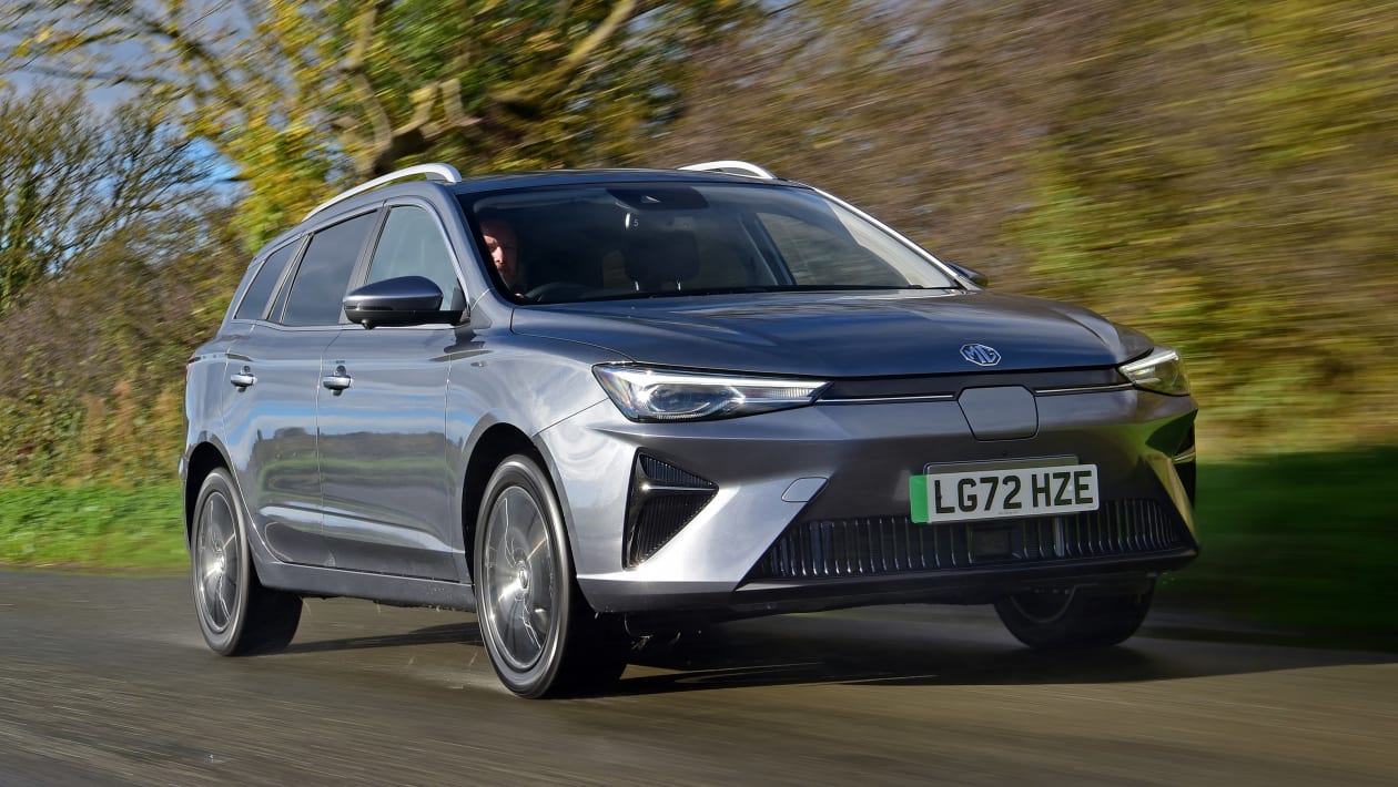 MG 5 EV estate | Carbuyer