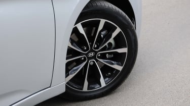 Alloy wheels feature on most models