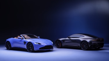 2020 Aston Martin Vantage Roadster and Coupe