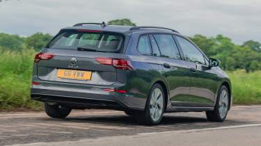 Volkswagen Golf Estate rear 3/4 cornering