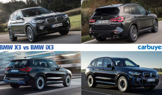 BMW X3 vs BMW iX3 header image