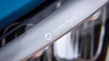 Smart EQ ForFour hatchback headlight detail