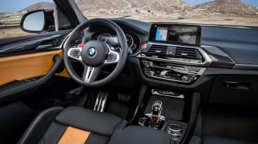 BMW X3 M Competition SUV dashboard