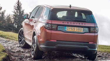Land Rover Discovery Sport rear 3/4 off-road
