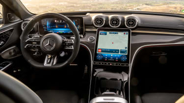Mercedes-AMG C 63 S E-Performance interior