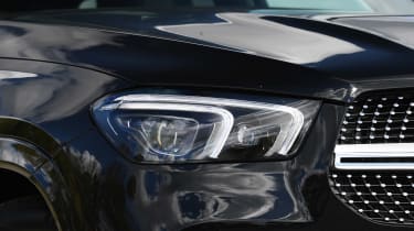 Mercedes GLE SUV headlights