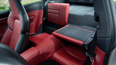 Porsche 911 UK seat folded