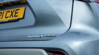 Toyota Highlander SUV rear badge