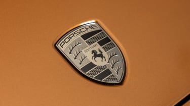 2024 Porsche Panamera bonnet badge detail