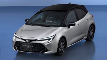2023 Toyota Corolla hatchback front passenger side