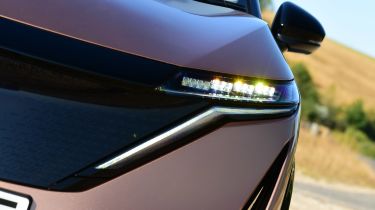 Nissan Ariya SUV headlights