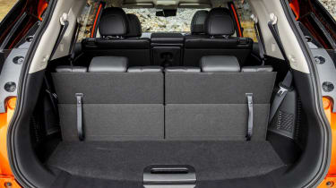 2017 Nissan X-Trail - boot space seats up