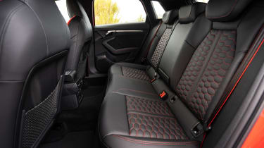 Audi RS 3 rear seats