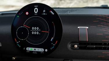 MINI John Cooper Works Electric dashboard