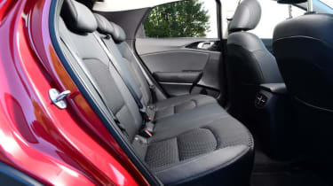 Kia XCeed hatchback rear seats