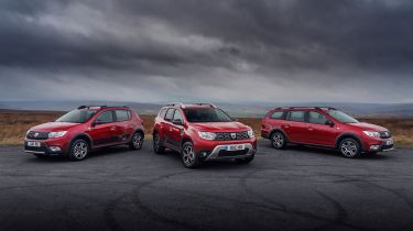 Dacia Techroad Sandero Stepway, Duster and Logan MCV Stepway