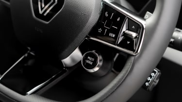 Renault Megane E-Tech SUV steering wheel controls