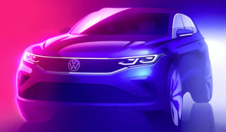 2020 Volkswagen Tiguan teaser sketch