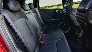 BMW X3 rear seats