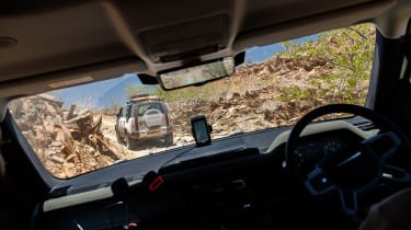 Land Rover Defender SUV off-road
