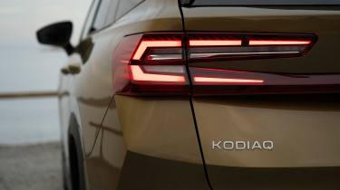 Skoda Kodiaq closeup rear light