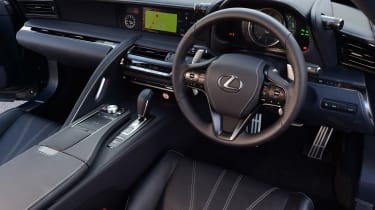 The interior of the LC is one of its strongest selling points; it&#039;s luxurious, comfortable and well built.