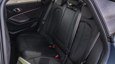 BMW M235i Gran Coupe saloon rear seats