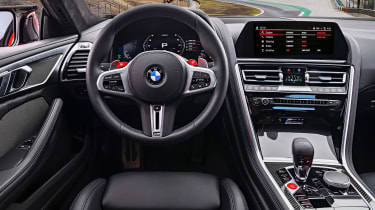 BMW M8 Competition coupe interior