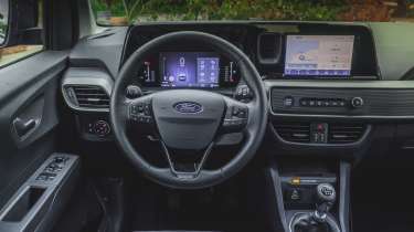 Ford Tourneo Courier interior closeup