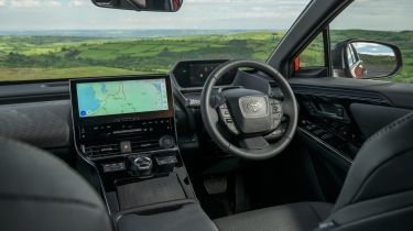 2022 Toyota bZ4X interior