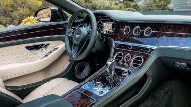 Bentley Continental GT Convertible interior