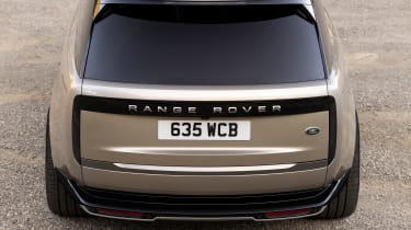 2022 Range Rover tailgate