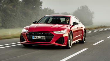Audi RS7 driving