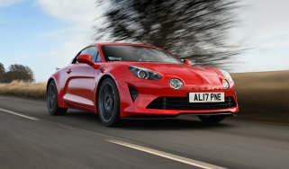 Alpine A110S front quarter