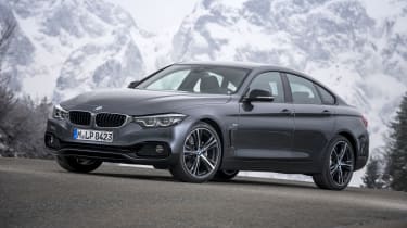 BMW 4 Series Gran Coupe front 3/4 static
