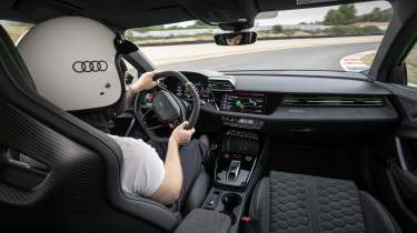 Audi RS 3 interior staff