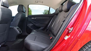 Skoda Superb rear seats