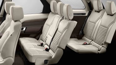 Land Rover says that There&#039;s enough room inside for seven adults - even in the third row of seats