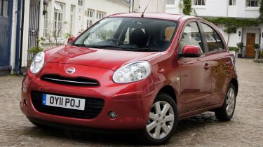 Nissan Micra front quarter