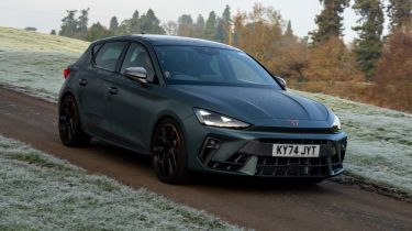 Cupra Leon front quarter