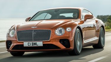 Bentley Continental GT V8 front tracking