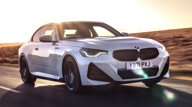 2022 BMW 2 Series Coupe driving - front