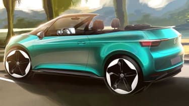 Volkswagen ID.3 convertible - rear