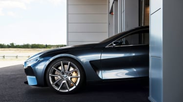 The concept features 21in alloy wheels. The production car could follow suit.