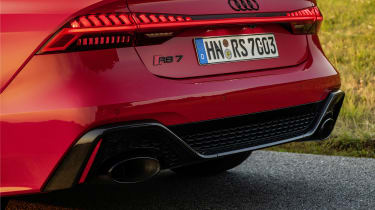 Audi RS7 rear bumper