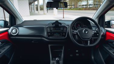 Volkswagen up! hatchback interior 