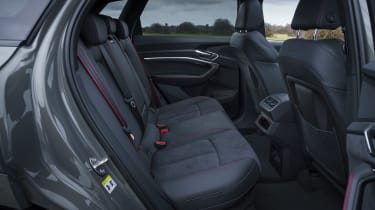 Audi Q8 e-tron SUV rear seats