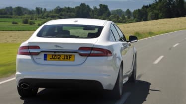 The XF is genuinely enjoyable driver’s car with powerful engines, great handling and a smooth-shifting automatic gearbox
