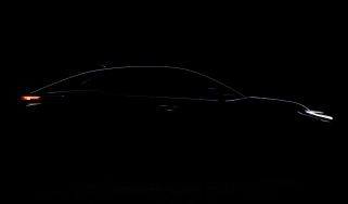 Toyota electric SUV teaser profile